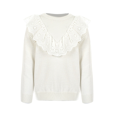 پلیور دخترانه آی چیلک مدل 21078-17