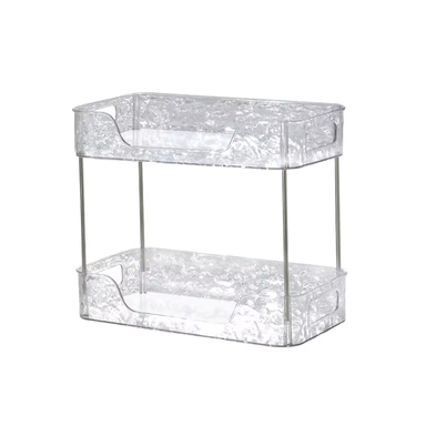 استند لوازم آرایشی دو طبقه مدل lux