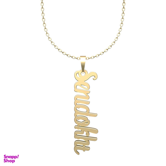 گردنبند طلا 18 عیار زنانه مدوپد مدل senidokht