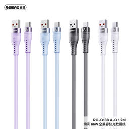 کابل تبدیل USB به Type-C ریمکس کد RC-C138 طول 1.2 متر