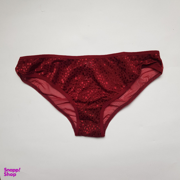 ست شورت و سوتین زنانه برتا مدل اسفنجی کد 6020KC رنگ زرشکی