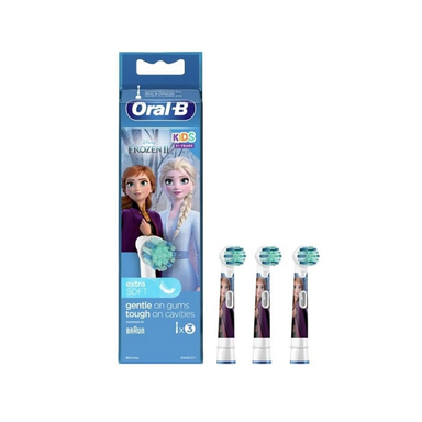 سری یدک مسواک برقی کودک اورال بی مدل Frozen بسته 3 عددی