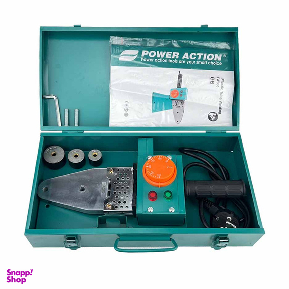 دستگاه جوش لوله پلیمری 800 وات پاور اکشن مدل TW800