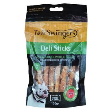 تشویقی سگ تیل سوینگر مدل Deli_Stick وزن 100 گرم