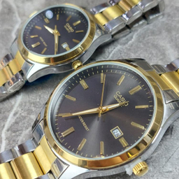 ساعت مچی عقربه ای سیتیزن مدل MTP-S392G رنگ طلایی نقره ای