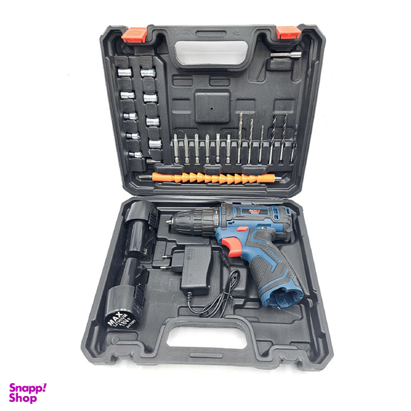 دریل پیچ گوشتی شارژی باس مدل LIFE_STYLE کد 2 مجموعه 28 عددی