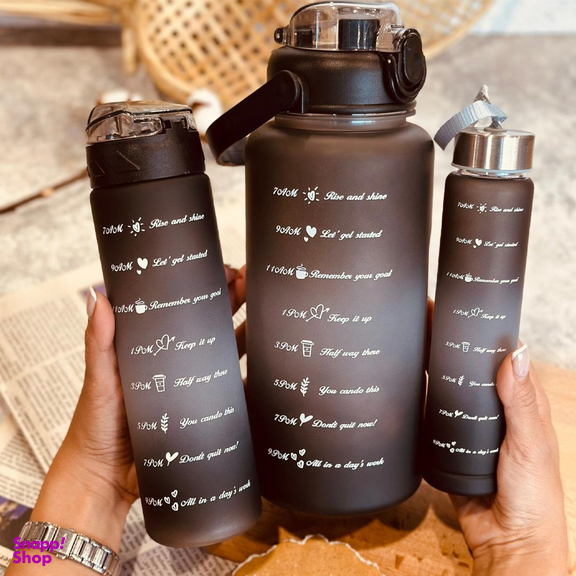 قمقمه مدل Refill مجموعه سه تایی