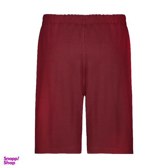 ست نیم تنه و شلوارک زنانه لوینت طرح NB کد 6356 رنگ زرشکی