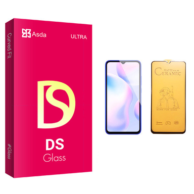 محافظ صفحه نمایش سرامیکی آسدا مدل DS glass مناسب برای گوشی موبایل شیائومی Redmi 9A