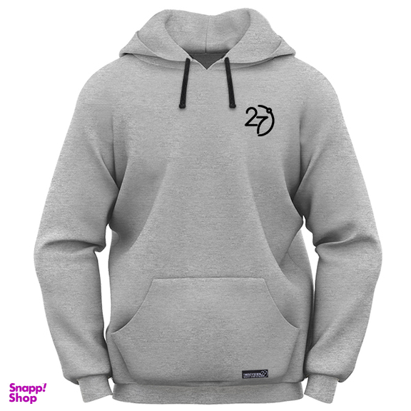 هودی مردانه 27 کد MH1579 رنگ طوسی