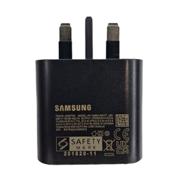 شارژر دیواری سامسونگ مدل 25W PD سریال R37R32A1E69DK3 به همراه کابل Type-C