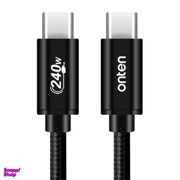 کابل دیتا Type-C اونتن مدل CC201 240W طول 1.2 متر