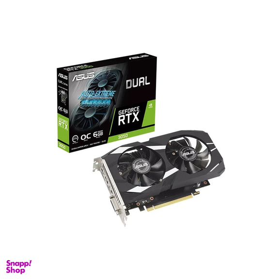 کارت گرافیک ایسوس مدل Dual GeForce RTX 3050 OC Edition 6GB
