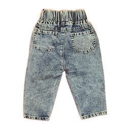 شلوار جین دخترانه امید مدل مام استایل