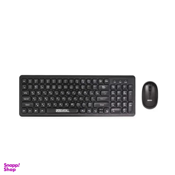 ماوس و کیبورد بی سیم سادیتا مدل SKM-2401 WL