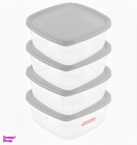 ظرف نگهدارنده نورینو مدل نارون مجموعه 4 عددی