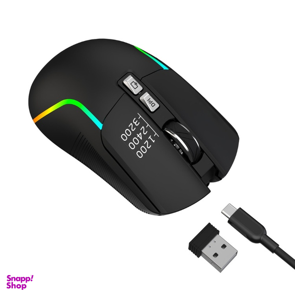 ماوس بی سیم مخصوص بازی گرین لاین مدل GL-RM5 RGB