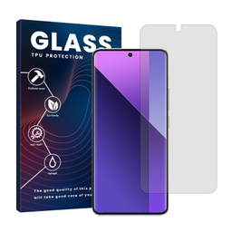 محافظ صفحه نمایش شفاف گلس مدل Resistant مناسب گوشی موبایل شیائومی Redmi Note 13 Pro Plus