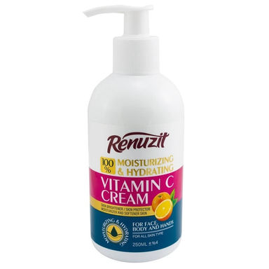 کرم مرطوب کننده رینوزیت مدل Vitamin C حجم 250 میلی لیتر