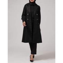 جلیقه رسمی زنانه برنس کد 70104 رنگ مشکی