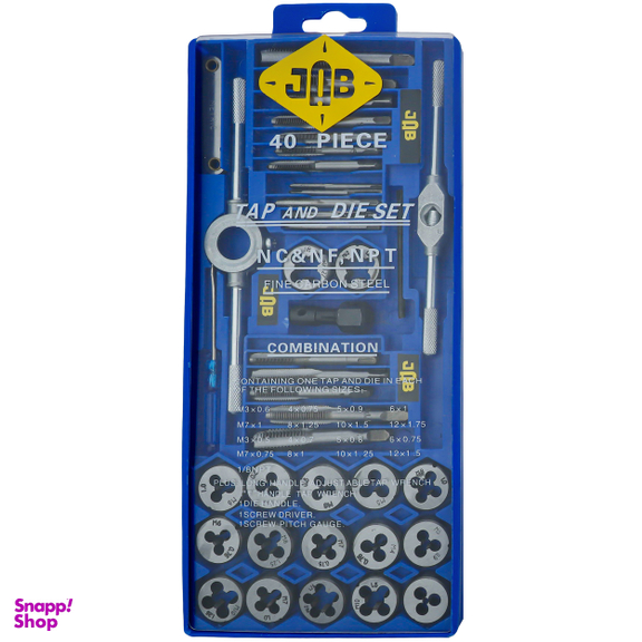 مته حدیده و قلاویز جاب مدل J-11140  مجموعه 40 عددی