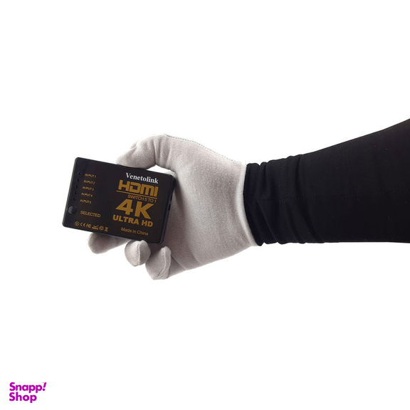 سوییچ تصویر 5 پورت HDMI ونتولینک (Venetolink) مدل UH 501