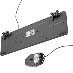 ماوس و کیبورد با سیم مخصوص بازی هوکو مدل GM18 RGB
