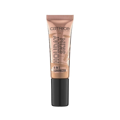 هایلایتر کاتریس مدل 4×1 HOLIDAY SKIN رنگ رزگلد برنز