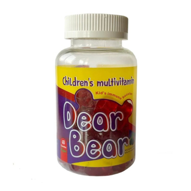 پاستیل خرسی مولتی ویتامین دیر بر بنیان سلامت کسری بسته 60 عددی