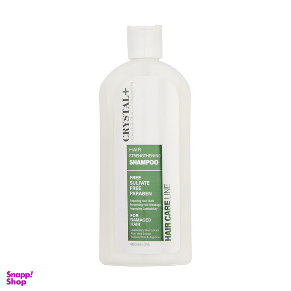 شامپو تقویت کننده مو کریستال مدل Hair Care Line حجم 400 میلی لیتر