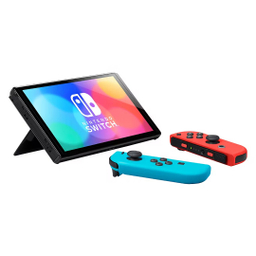 کنسول بازی نینتندو سوییچ اولد به همراه Joy-Con رنگی قرمز و آبی