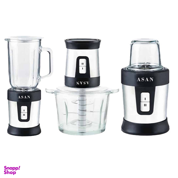 غذاساز 3 کاره آسان 4 تیغه مدل 3500WL