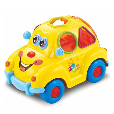 بازی آموزشی هولا مدل ماشین اشکال میوهای موزیکال کد 516