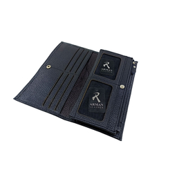 کیف پول چرم طبیعی آرمان چرم مدل 590