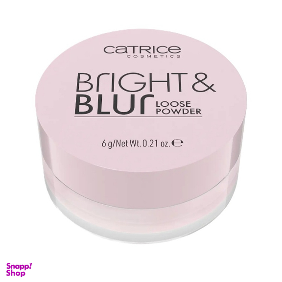 پودر تثبیت کننده آرایش کاتریس مدل BRIGHT & BLUR شماره 010