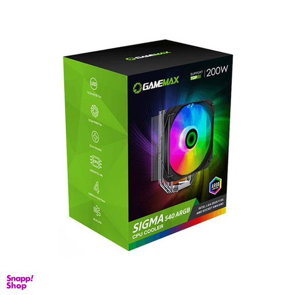 سیستم خنک کننده بادی گیم مکس مدل Sigma 540 ARGB