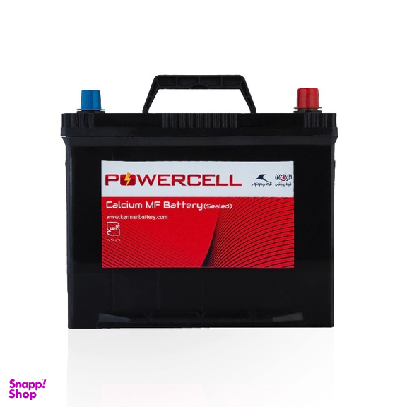 باتری خودرو 70 آمپر بلند قطب راست کرمان باتری ارگ مدل پاورسل