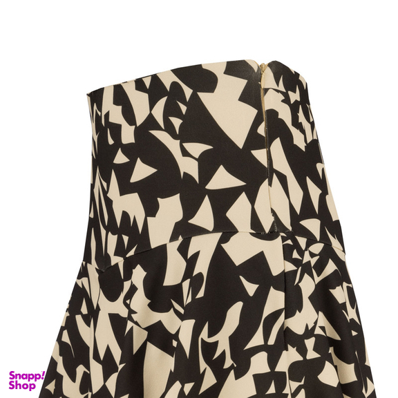 دامن زنانه سرژه مدل 210207 رنگ کرم