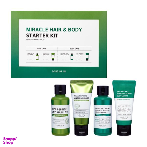 مجموعه مراقبت از پوست و مو سام بای می مدل Miracle Starter مجموعه 4 عددی