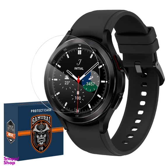 محافظ صفحه نمایش سامورایی مدل HAKU مناسب برای ساعت هوشمند سامسونگ Galaxy Watch 4 46mm