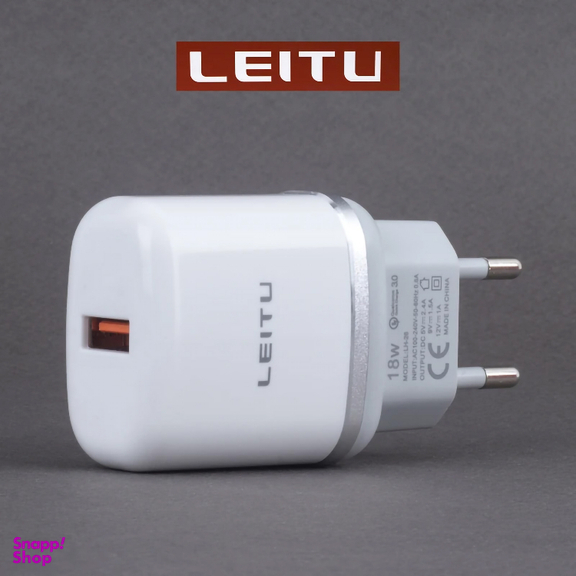 شارژر دیواری لیتو مدل LH-26 18W به همراه کابل تبدیل USB-C