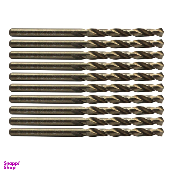 مته کبالت ام زد مدل YP-HSS-SIZE4.2 سایز 4.2 میلی متر مجموعه 10 عددی