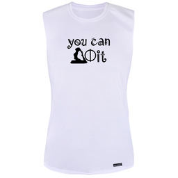 تاپ زنانه 27 مدل you can do it کد PH180 رنگ سفید