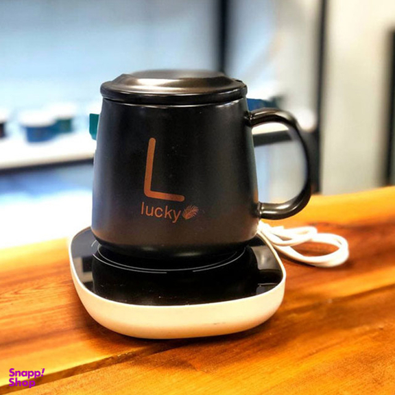 ماگ حرارتی لاکی کد 1401 به همراه گرمکن برقی