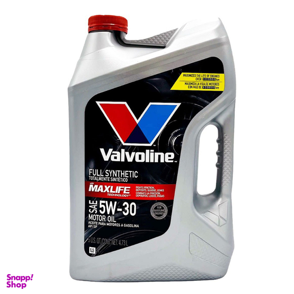 روغن موتور 5W-30 والوالین مدل MaxLife FullSynthetic حجم 4.73 لیتر