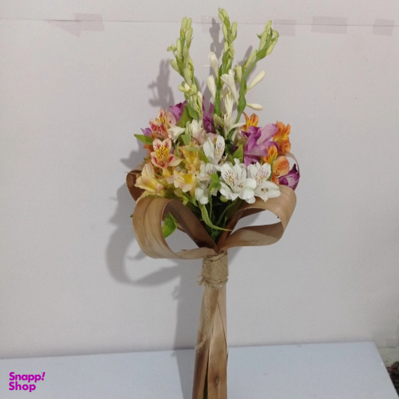 دسته گل طبیعی آلستر و مریم کد 201