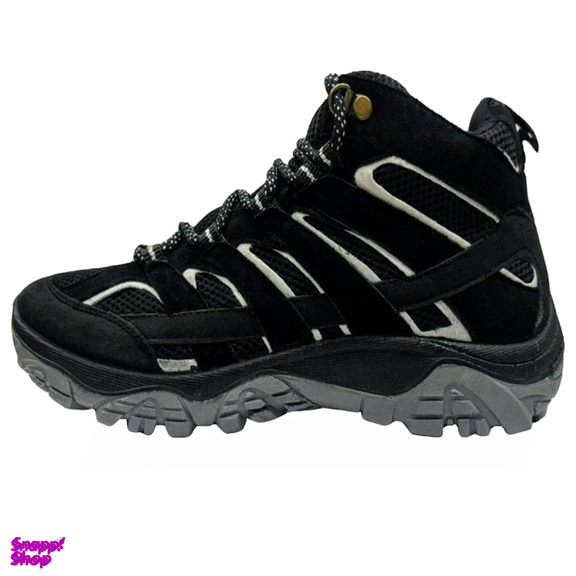 نیم بوت مردانه مدل مونترال رنگ مشکی