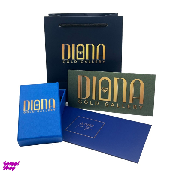 دستبند طلا 18 عیار زنانه دیانا مدل پولکی سوپرلایت