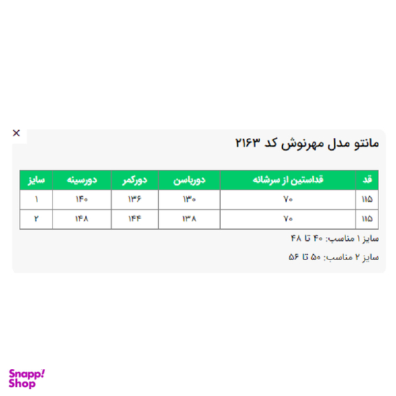 مانتو زنانه السانا مدل مهرنوش کد 216305 رنگ نفتی
