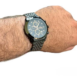 ساعت مچی عقربه ای مردانه رومانسون کد 2101BK-BK-RG